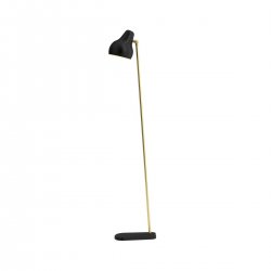 Golvlampa VL38 Svart mässing