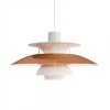 Taklampa PH 5 MINI, koppar